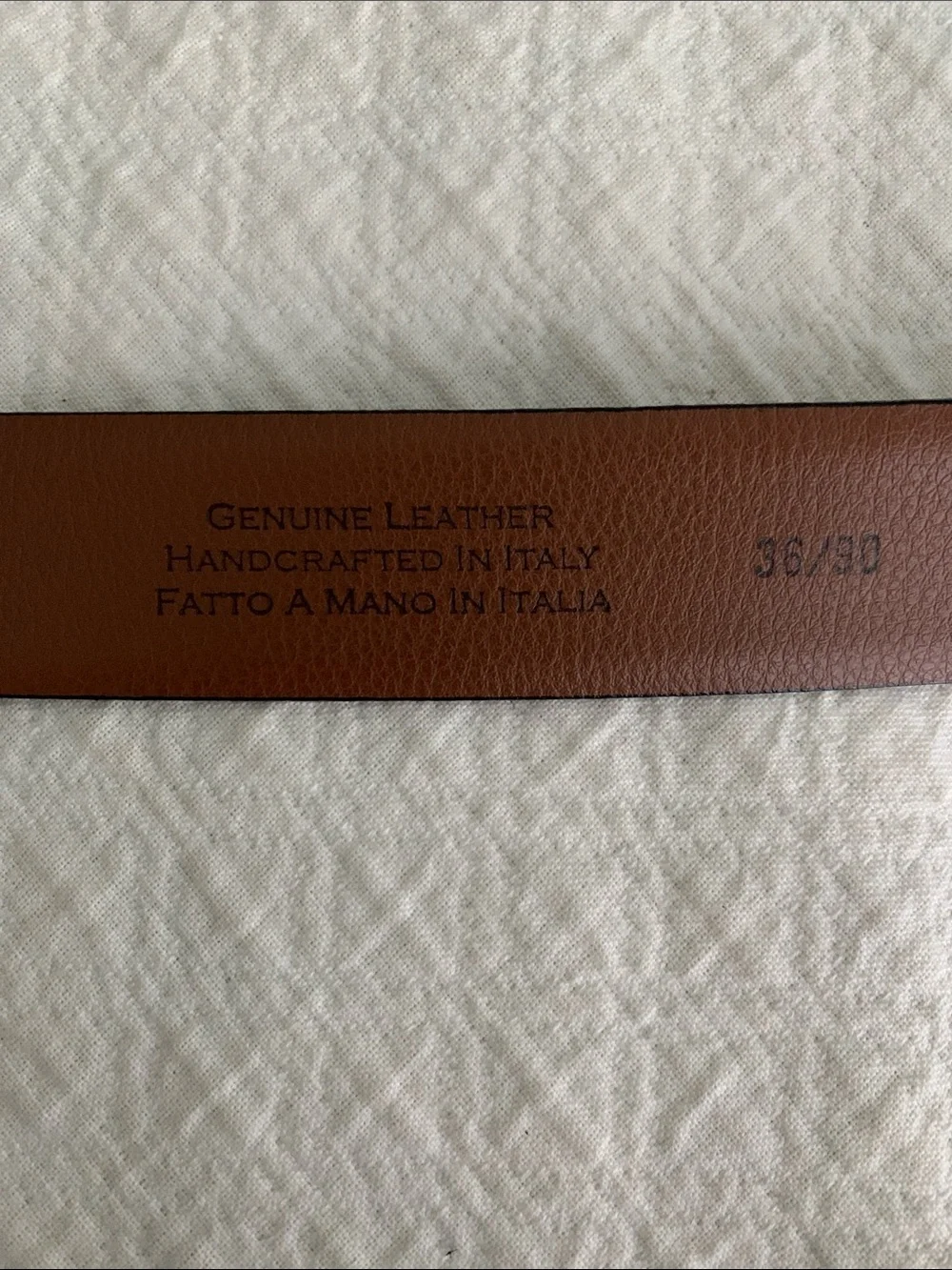 Joseph Abound leather belt size 36/38 brown